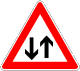 StVO, Verkehrszeichen Nr. 125: Gegenverkehr