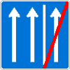StVO, Verkehrszeichen Nr. 223.2: Seitenstreifen nicht mehr befahren