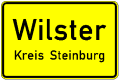 StVO, Verkehrszeichen Nr. 310: Ortstafel Vorderseite