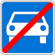 StVO, Verkehrszeichen Nr. 331.2: Ende der Kraftfahrstraße