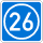 StVO, Verkehrszeichen Nr. 406: Knotenpunkte der Autobahnen